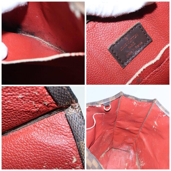 LOUIS VUITTON Damier Ebene Sac Plat Hand Bag - Picture 15 of 16